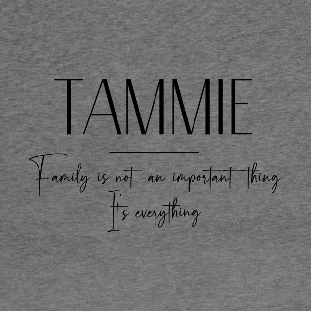 Tammie Family, Tammie Name, Tammie Middle Name by Rashmicheal